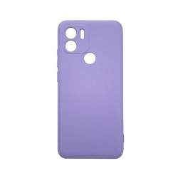 Funda de Silicona con Marco de Cámara para Xiaomi Redmi A1 Plus Púrpura